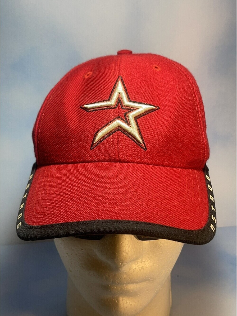Twins Enterprise Men Houston Astros Baseball Red One Size Strap Cap!